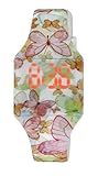 Moulin Girls LED Touch-Activated Silicone Butterfly Watch #03088.77299