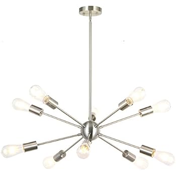 Bonlicht Sputnik Chandelier Lighting 10 Light Chandelier Modern