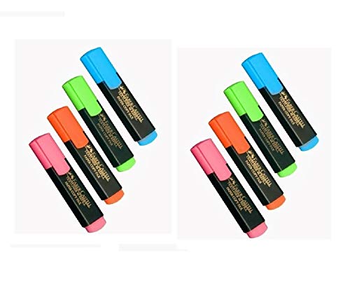 Faber-Castell Textliner Classic Super-Fluorescent Highlighters (4-colour)