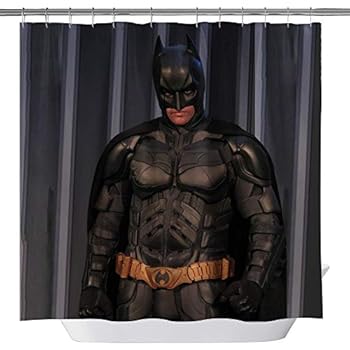 Amazon Com Dark Knight Batman Shower Curtains Waterproof
