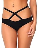 iHeartRaves Black Wrap Around Scrunch Back Low Rise