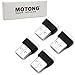 MOTONG 4pcs Package USB Car Interior Atmosphere Lamp - Universal Car Night Decoration Light with USB Charging for All Cars