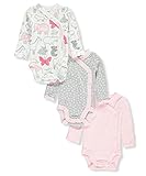 Carter's Baby Girls' 3-Pack Side Snap Bodysuits
