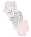 Carter's Baby Girls' 3-Pack Side Snap Bodysuits