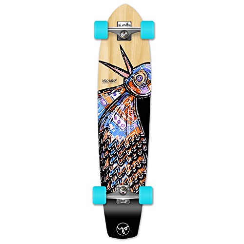 Yocaher The Bird Series: Natural Longboard Complete Skateboa