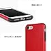 TENDLIN iPhone 7 Case Leather Back Flexible TPU Silicone Hybrid Soft Slim Case for iPhone 7 (Red)