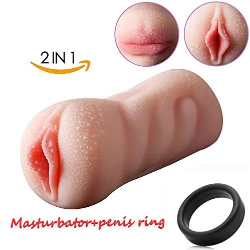 Pôcket Püssý Men's Pusseys Toys Male Pénîs Exërcîsë Massagë Mâstürbâtõr Mâstürbâtîon M-àstÛrbér Cǔp with pénîs rîng (Flesh)