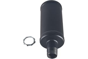 SJVLXHI Exhaust Muffler For Predator 196cc 212cc Go Kart Mini Bikes,For Coleman CT200U-EX BT200x,For Coleman ct100u / cc100x Mini Bike & For Honda GX160 GX200 Black