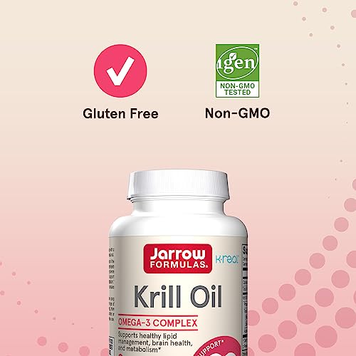 Jarrow Formulas Krill Oil Phospholipid Omega3 Complex with