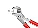 TEKTON 1/2-Inch Capacity Tongue and Groove Pliers, 5-Inch | 37521