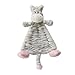 Nat and Jules Carissa Zebra Rattle Blankie