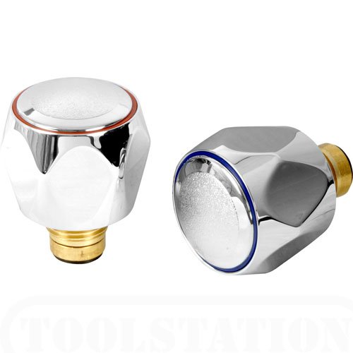 PlumbPak Replacement Tap Top Acrylic pair Amazon.co.uk DIY & Tools