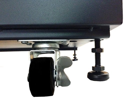 32U 39" Depth IT & Telecom Server Rack Cabinet,Glass Door,Air Control Panel 4Fans, 1PDU, 1 shelf-FREE!