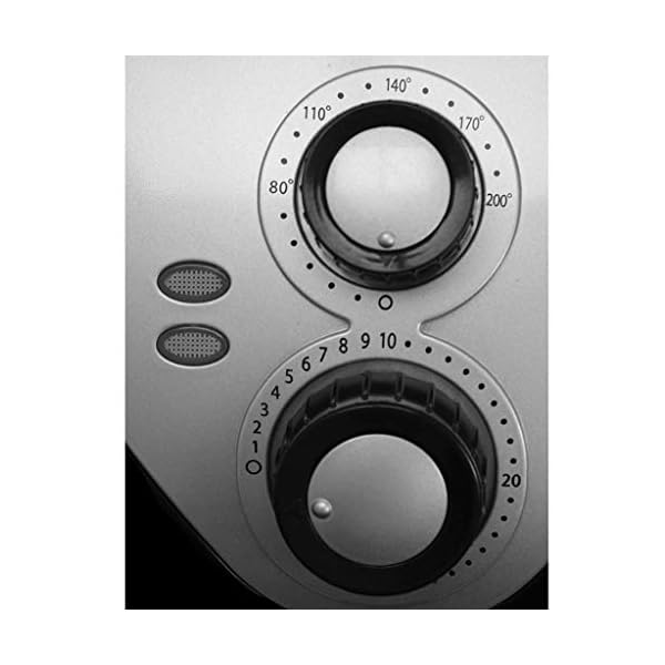 Daewoo-Healthy-Living-SDA1553-Family-36L-Oil-Free-1400W-Fast-Frying-Fryer-with-Rapid-Air-Flow-Circulation-Black-Silver Daewoo Manual Air Fryer 3.6 Litres, Bake Roast Grill With Timer And Temperature Controls, Black