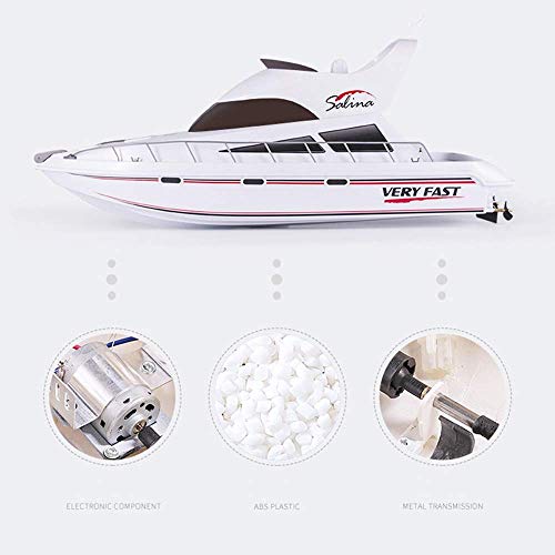 XHCP Fernbedienungsboote Elektrisch USB Wiederaufladbar Kinder Erwachsene RC Schiff 2,4 GHz Modell RC Schiff 4CH Scale… – Bild 4