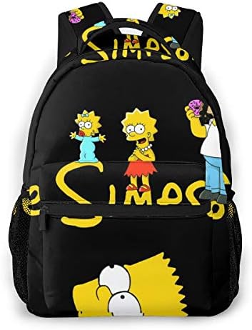 売れ筋 Bellee リュックサック ザ シンプソンズ バックパック リ ュック デイパック おしゃれ 旅行 学生 多機能 収納バッグ プレゼン 子供 女の子 大容量 高校生 男の子