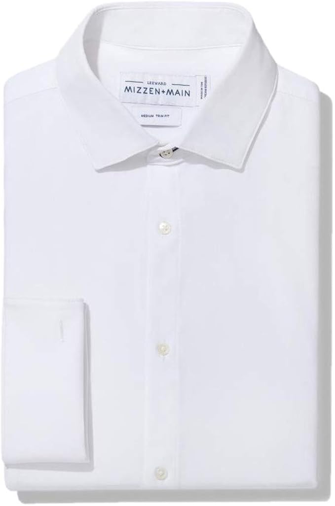 mens skinny white shirt