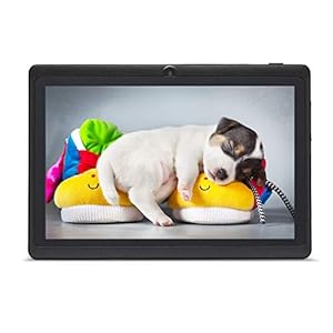 HAEHNE Tablet PC 7 inch Android tablet met HD-displays, Google Android 9.0 systeem, twee camera’s, Quad Core 1GB RAM…