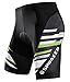 sponeed Padded Cycling Short Tights Biccycle Padded Cycle Shorts for Men US XL Multi Green