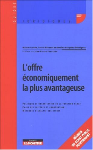 L' offre économiquement la plus avantageuse
