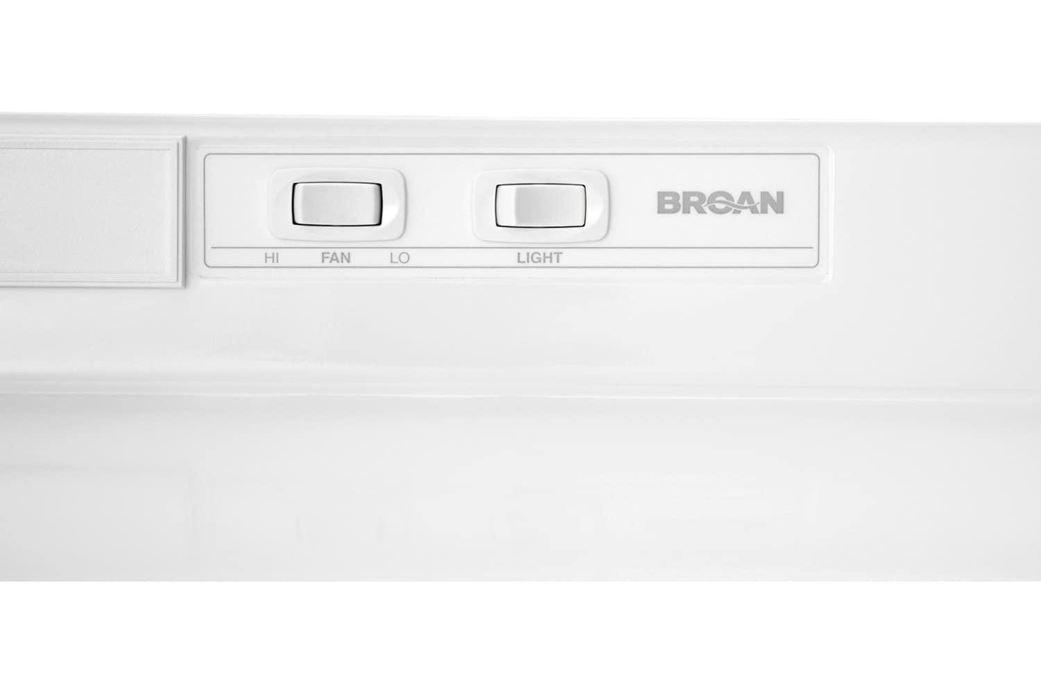 Broan-NuTone F403011 Insert with Light, Exhaust Fan for Under Cabinet Range Hood, 30-Inch, White on White