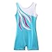 BAOHULU Leotard for Toddler Girls Gymnastics Shorts Sparkle Embroidery Tank Biketards One Piece