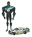Hot Wheels Justice League Green Lantern Figure with Jeff Burton Nascar Die-Cast