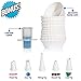 Cupcake Decorating Kit for Beginners - FREE Cupcakes Icing Supplies: Cupcake Corer, 200 Baking Cup Liners & Ebook, 5 Tip Dessert & Cake Decorator Tool Needs No Frosting/Pastry Bags - For Deviled Eggs