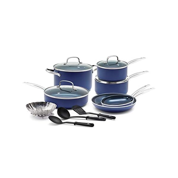 Blue Diamond Cookware Diamond Infused Ceramic Nonstick 14 Piece