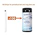 Water Total Hardness Test Strips, 100 Tests, 0-425 mg/L, HoneForest hard water test kit for home water, pool, aquarium, etc
