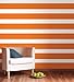 Brewster WPS90202 Wall Pops Totally Orange Stripe, Single Strip