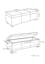 SIMPLIHOME Avalon 48 inch Wide Contemporary