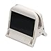 Alisten SL-M1 Mini Portable Solar Power Clip Light for Outdoor and Indoor with 3 Level Adjustable LED Light USB Chargeable - White
