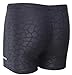 Vocni Men's Compression Quick Dry Rapid Swim Splice Square Leg Short Jammer Swimsuit