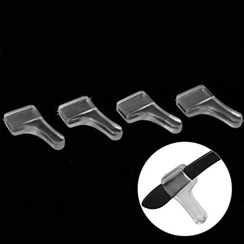 100 Pairs Plastic Eyeglasses Ear Hook Anti Slip Temple Tip Holder Glasses Accessories