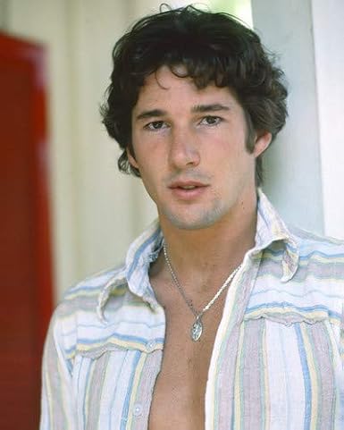 Richard Gere Young Beefcake 1970 S Pose In Open Shirt 16x20 Poster