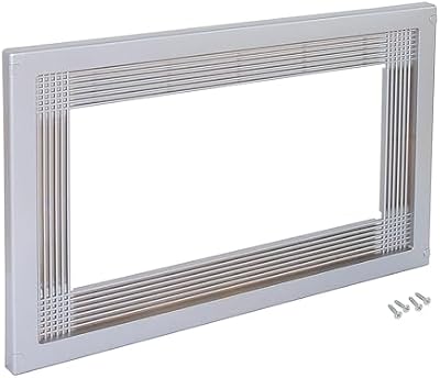 Estrutura de micro-ondas embutida, níquel acetinado
