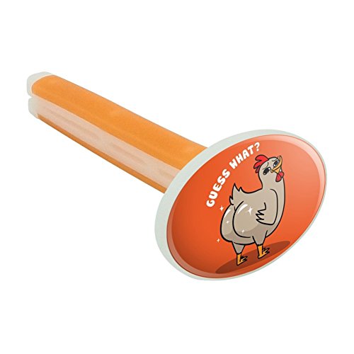 Graphics and More Guess What Chicken Butt Funny Car Air Freshener Vent Clip - Citrus Blossom Scent