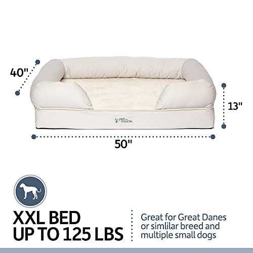 PetFusion Ultimate Dog Bed, Orthopedic Memory Foam, Multiple Sizes