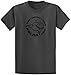 Koloa Shark Circle Logo Cotton T-Shirts in Regular, Big and Tall Sizes
