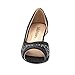 BELLA MARIE ID25 Girl's Rhinestone D'orsay Dress Sandal