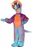 Forum Novelties Kids Spunky Triceratops Costume, Multicolor, Toddler