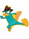 Disney Phineas and Ferb Shaped Jumbo Foil Balloon (Turquoise) Party Accessory