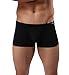 Winday Men Briefs Breathable Ice Silk Boxer Bikinis and Briefs 4 packs (Multi-colored) XL/US L