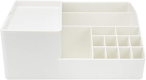 Amazon Fulfillingtime コスメボックス 化粧品収納 小物入れ 卓上 収納 メイクボックス オーガナイザー ギフト プレゼント 収納 便利グッズ 収納ケース ボックス オンライン通販