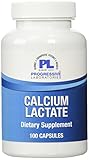 Progressive Labs Calcium Lactate Supplement, 100 Count