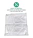Crucial Vacuum Replacement Cloth Bags Part # 433934 20-5055 20-50557 02050557000 20-50558 609307 - Compatible With Kenmore Allergen Filtration Cloth Bags Replacement Parts, 5055 50557 50558 (3 Pack)