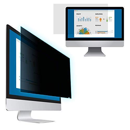 EPHY - 4 in 1 Premium Privacy Filter/Anti Blue Light/Anti Glare/Anti Bacterial Protection - Desktop Computer Screen Protector (22" inch 16:9)