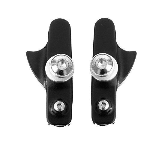 Stebcece 1Pair Bicycle Bike Cycling MTB Road V Brake Pads Holder Rubber Blocks C Clam New