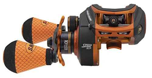 LEW'S FISHING Mach Crush Speed Spool SLP Series, Baitcasting Reel, Fishing Reel, Fishing Gear and Equipment, Fishing Accessories (MC1SH)